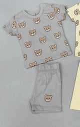 NEWBORN Set Moschino Grijs