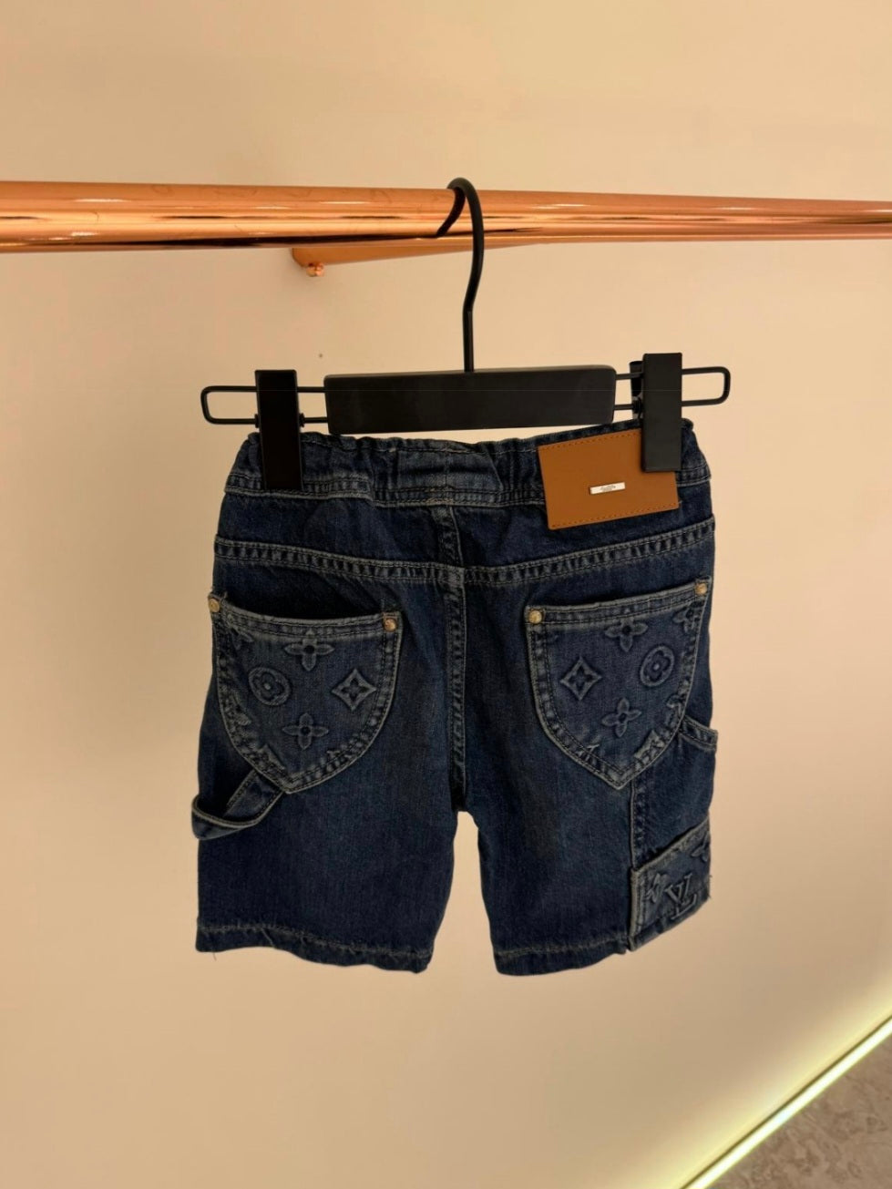 KIDS LV Short Jeans Blauw