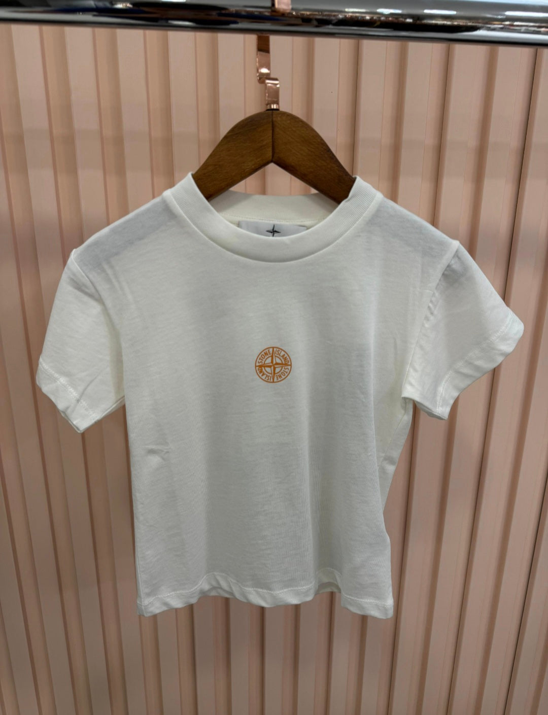 KIDS T-SHIRT STONE ISLAND PALM WIT
