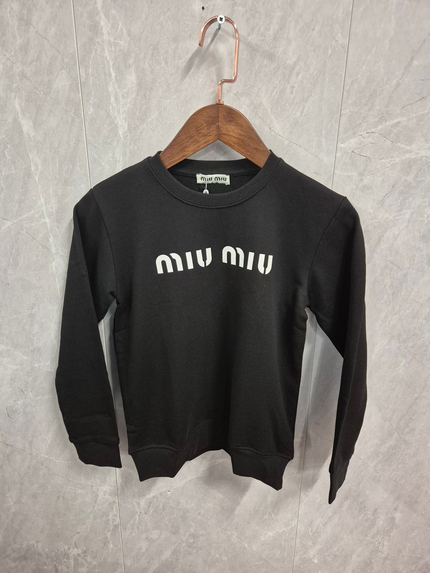 KIDS TRUI MiuMiu Zwart