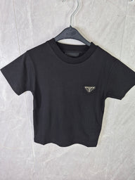 KIDS T-SHIRT PRADA BASIC ZWART