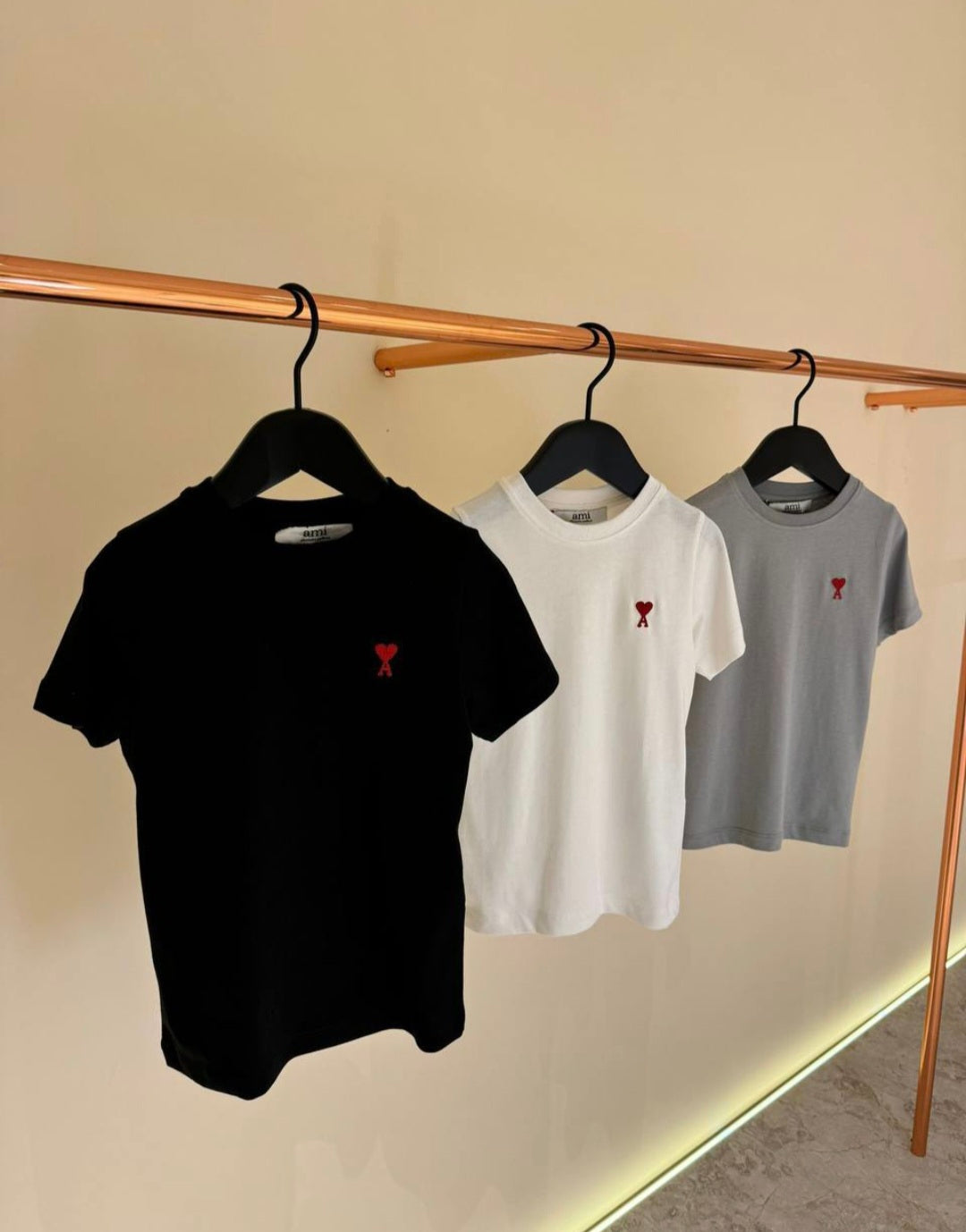 KIDS T-Shirt AMI PARIS Grijs