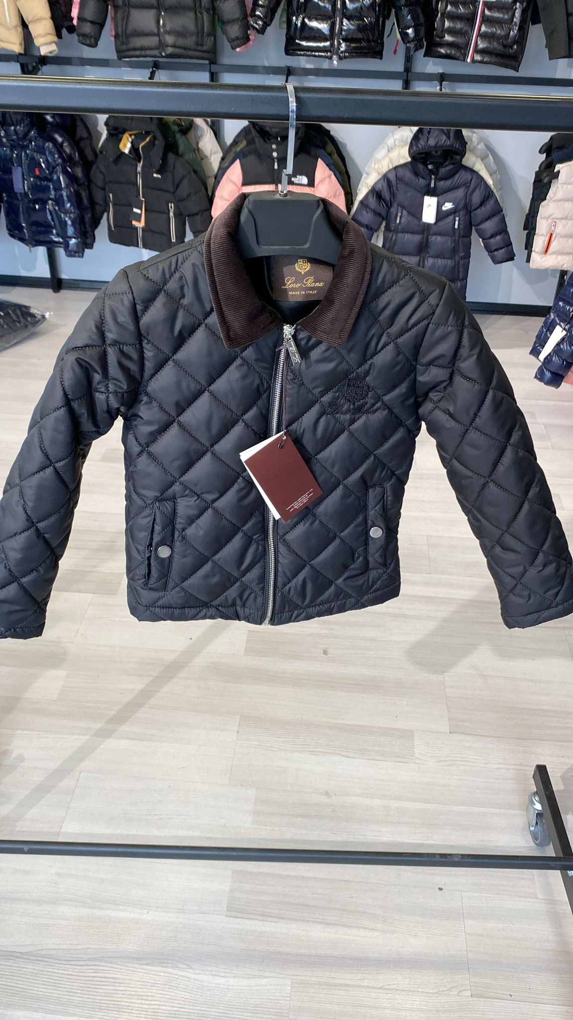 KIDS LORO PIANA JAS MATT ZWART